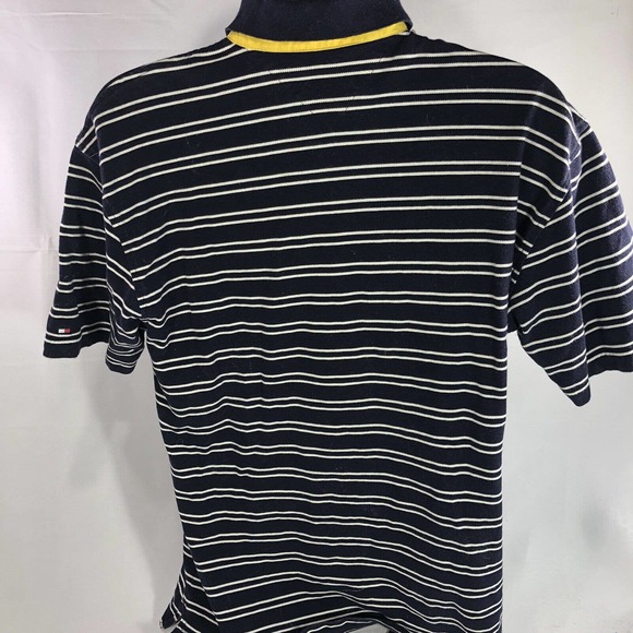 Vintage Tommy Hilfiger Rare Polo Striped XL Early 2000s Y2K Short Sleeve Tee - Picture 8 of 12